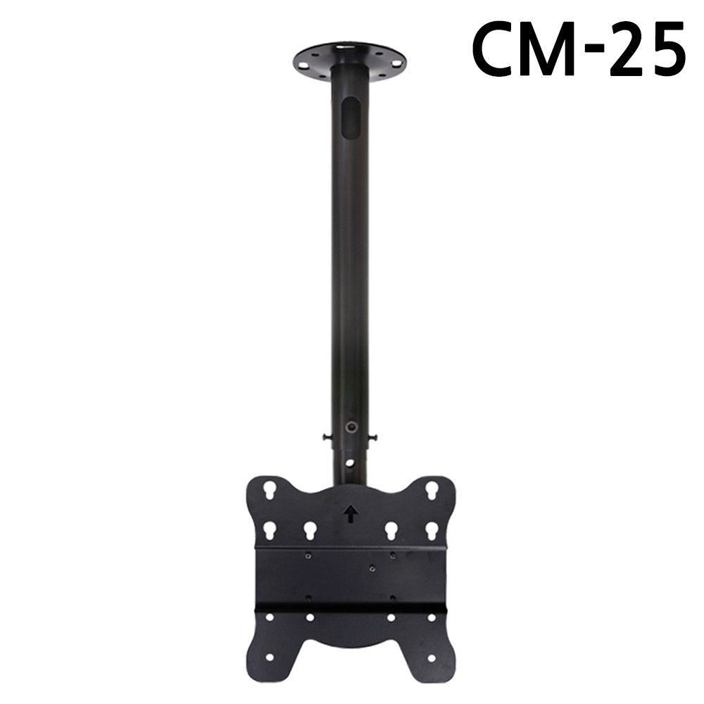 TV브라켓 천장형 CM-25 27-42in 블랙 거치대 마운트