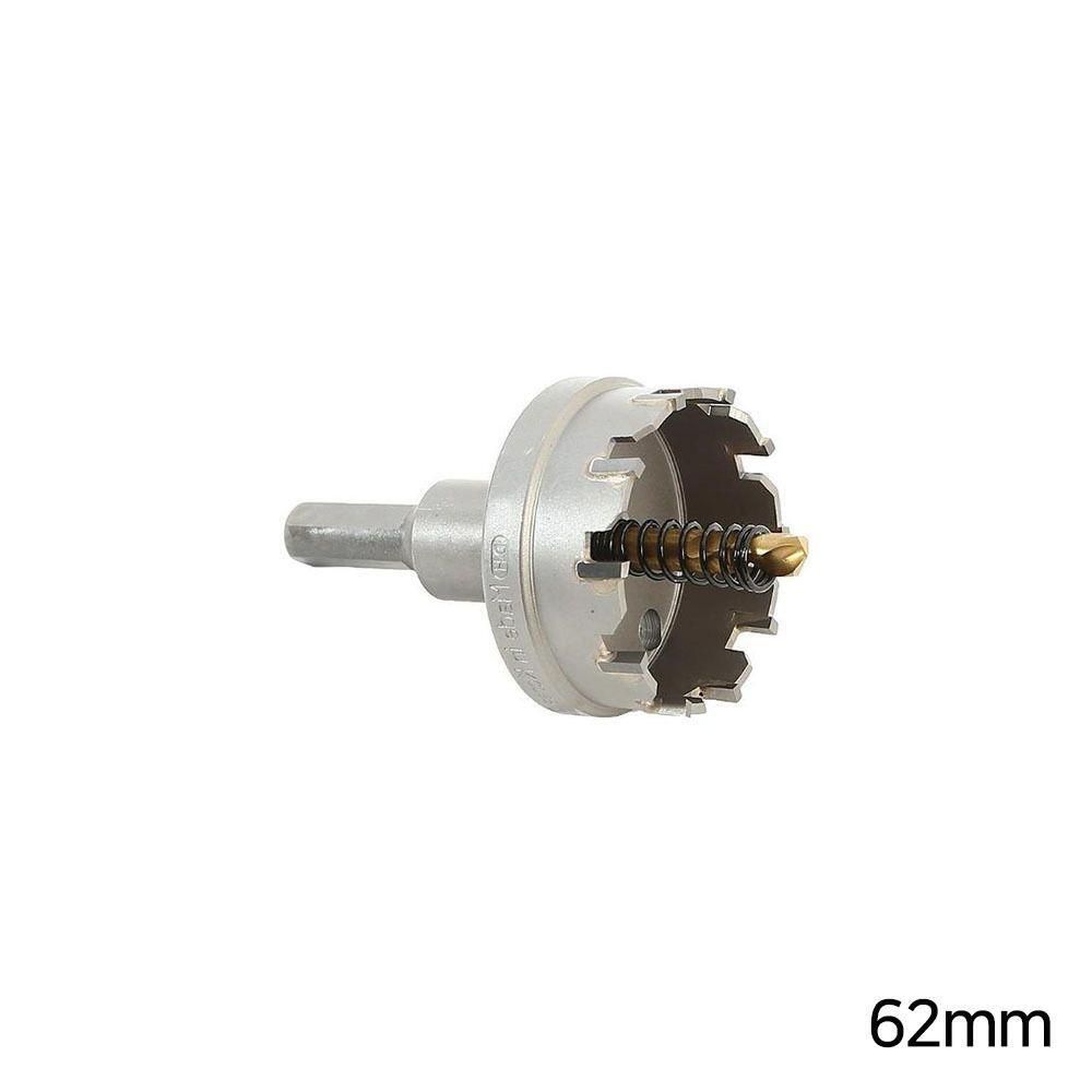 절삭 타공 초경 금속용 철판 드릴비트 홀쏘 62mm