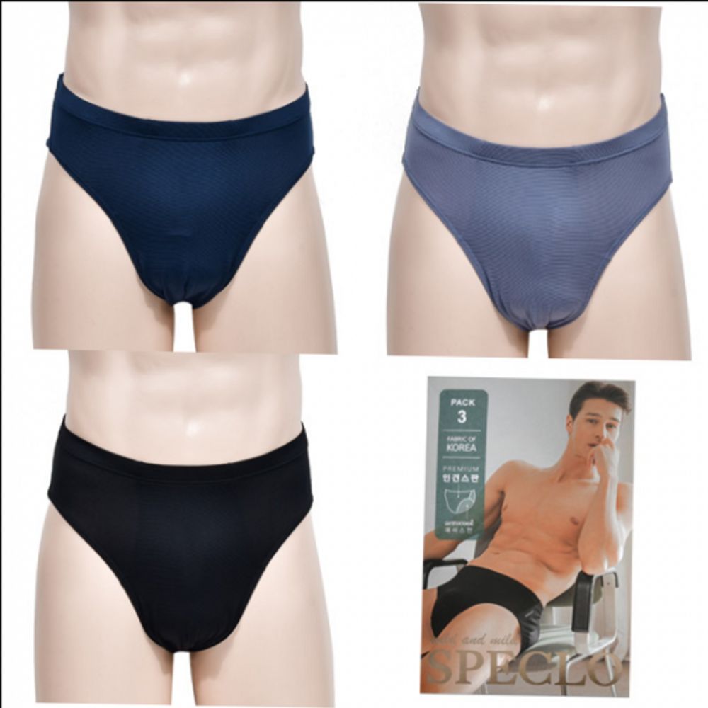 인견 스판 남성 브리프 팬티 3매입 삼각팬티