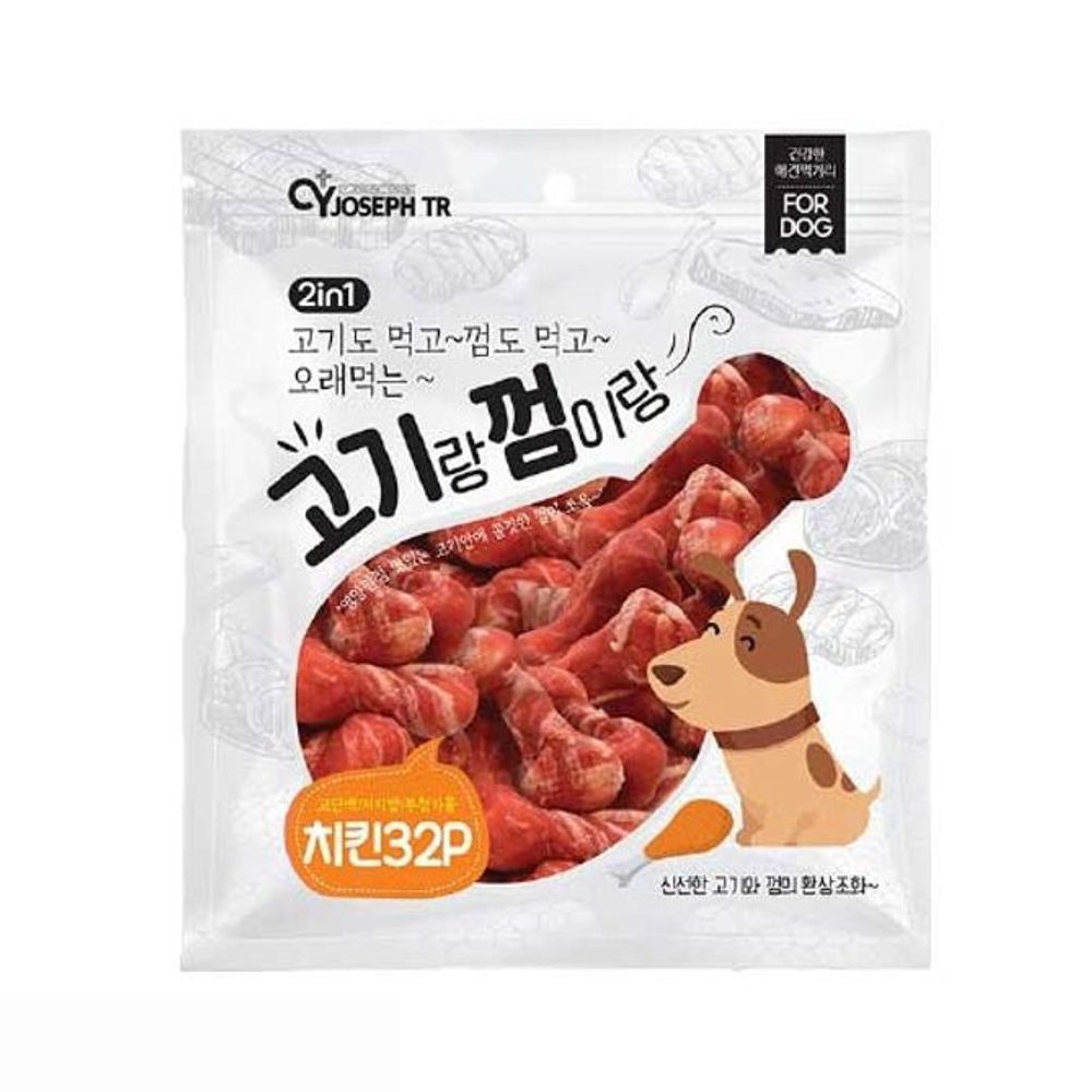 고기랑 껌이랑 32p 치킨 5팩 1타