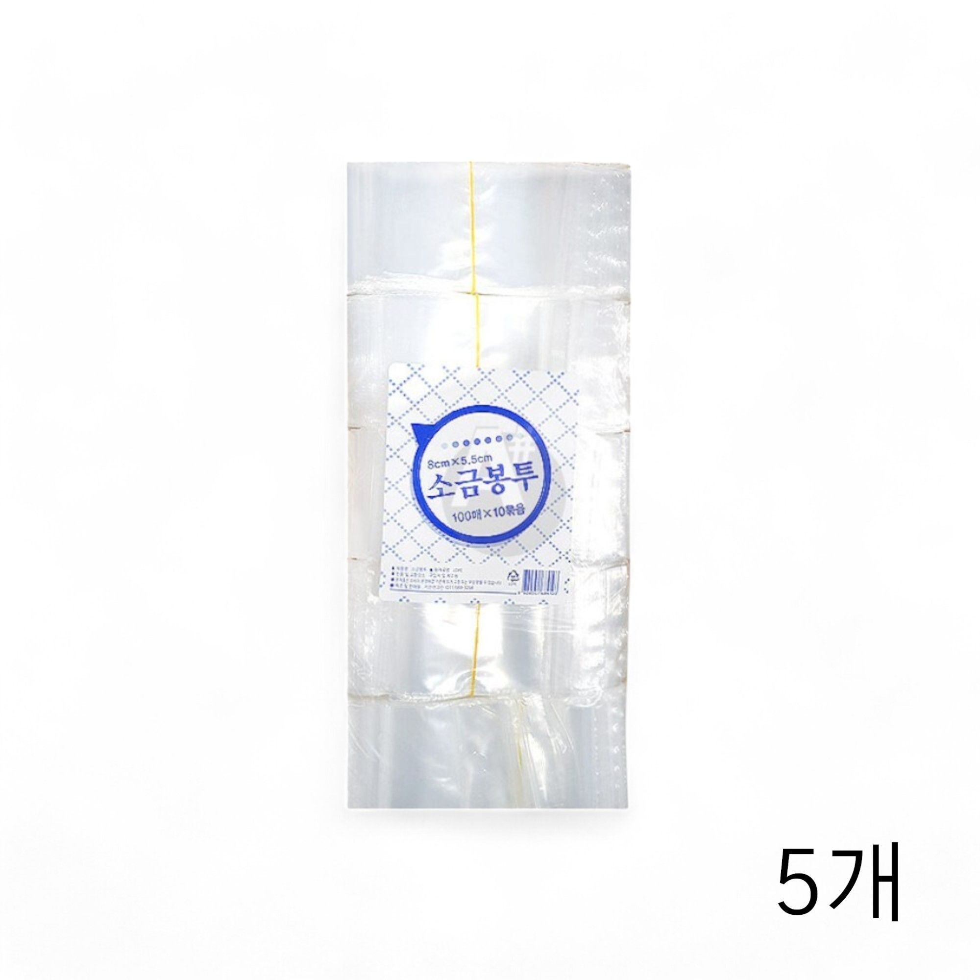 소금 봉투 100매X10묶음 X 5개 치킨집 분식집 업소용