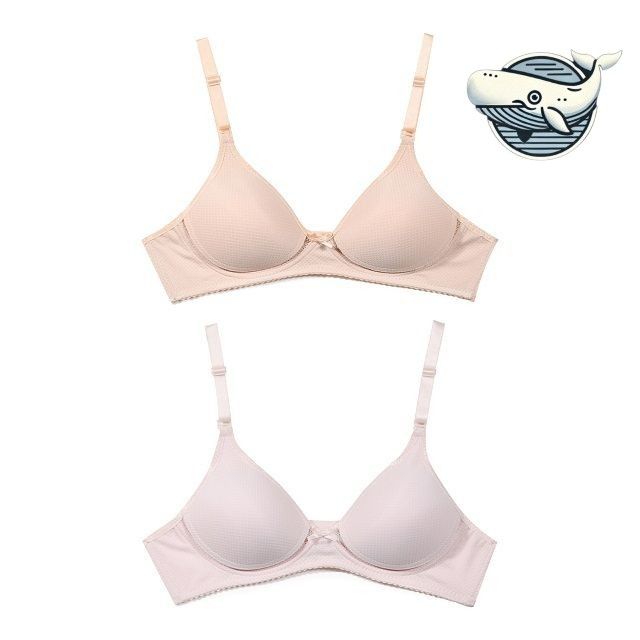 편안한 베이직 풀컵 여성 브라 데일리 언더웨어