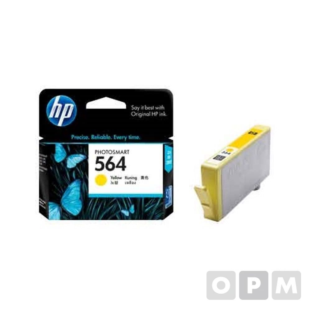 HP 잉크 CB320WA(NO.564)/노랑/300매/1EA