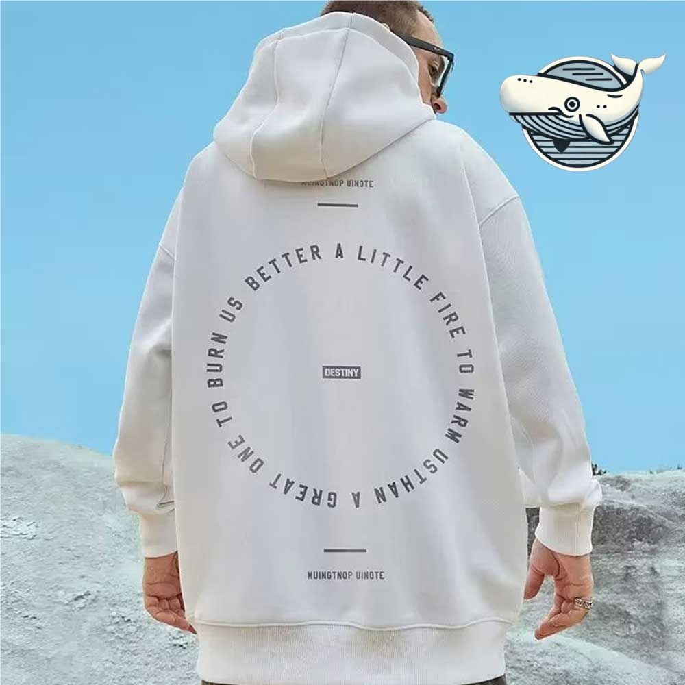 봄가을 필수 후드티 심플 프린팅 데일리룩