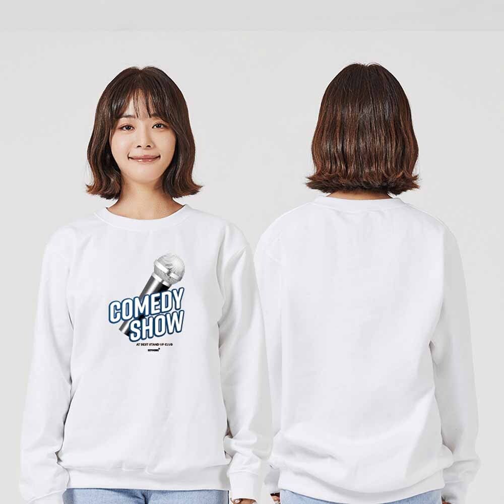 내꺼 코미디 쇼 마이크 맨투맨 후드티