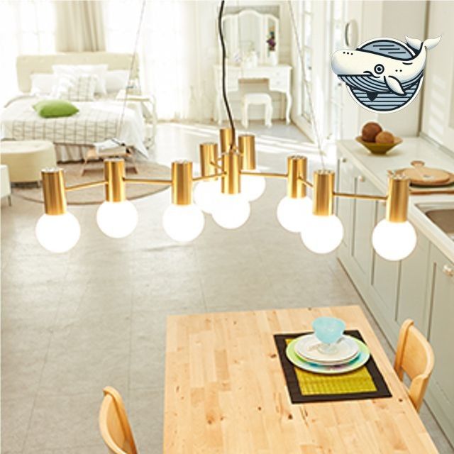 모던 디자인 LED 팬던트 조명 주방 포인트