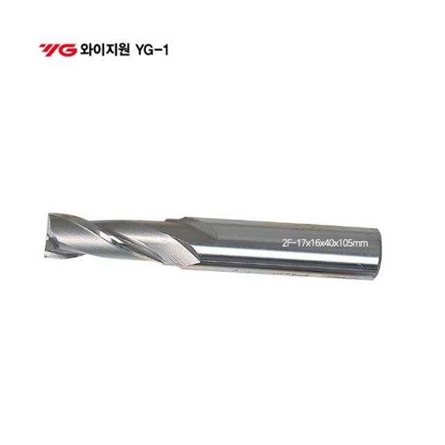 와이이원 2날 하이스엔드밀 E2401170K 17x16x40x105mm