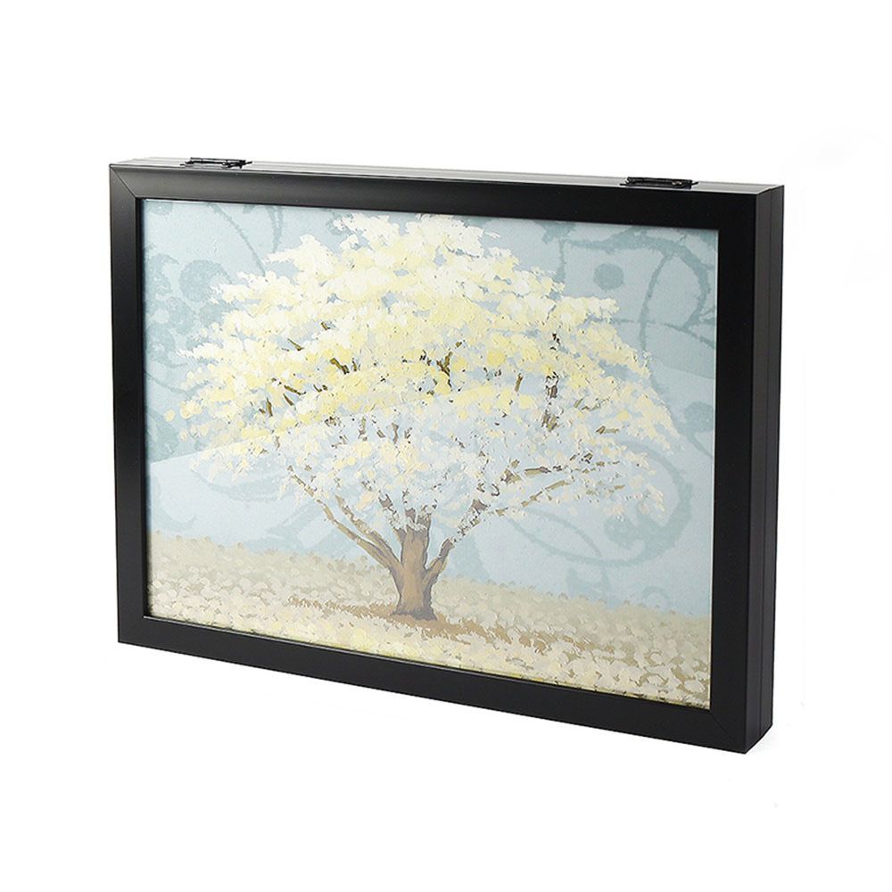 두꺼비집 액자 40x30cm 봄날 장식 벽 복도 배전함