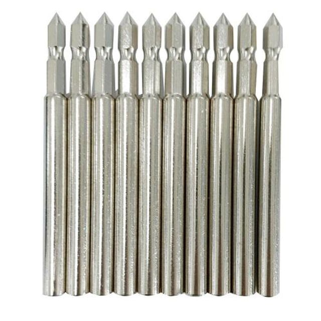 편한손 자석비트드라이버(삼각) 6.35x150(mm) 10EA
