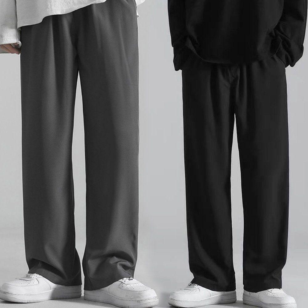 스트릿 코디 여름 와이드 캐주얼 남자 팬츠 데일리