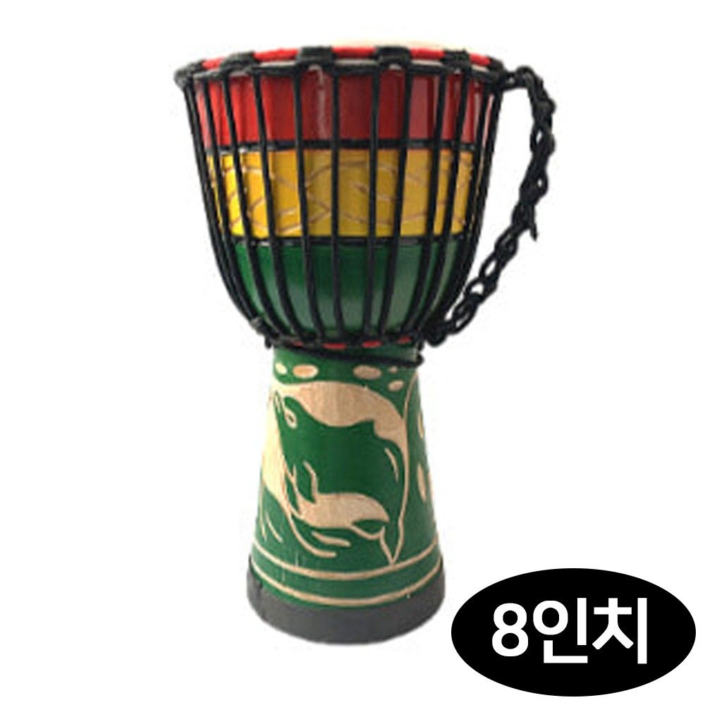 엔젤악기 젬베 Djembe 8in APJEJS8YH 랜덤1개