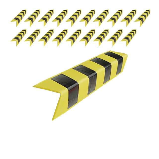 주차장 기둥 모서리에 붙이는 접착식 코너보호대 20개