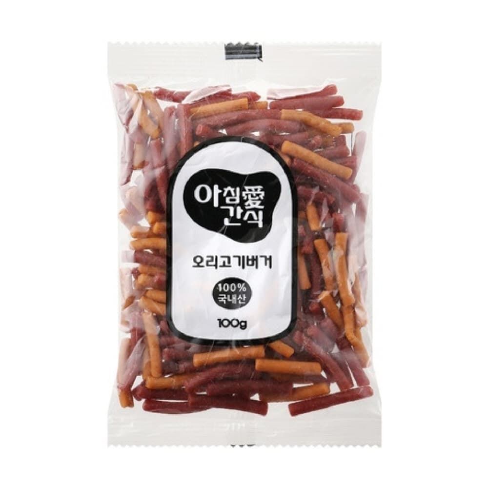 국산간식 모이스쳐 저알러지 오리버거100g(160개입)