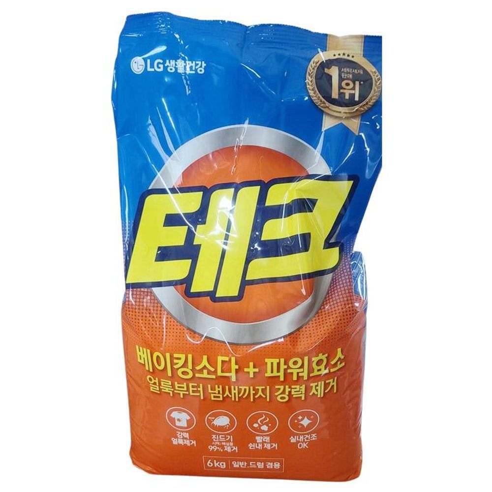 테크 베이킹소다+파워효소(겸용 절약형) 6KG