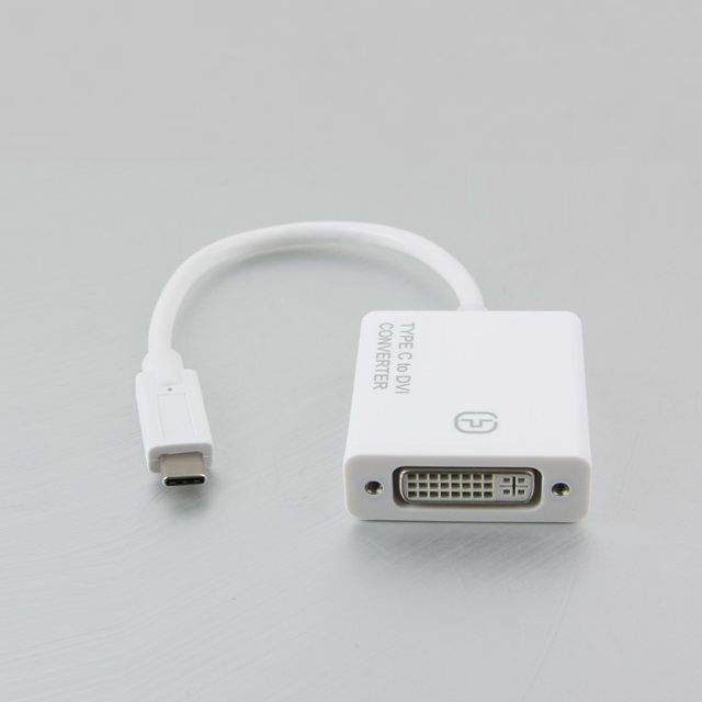 USB 3.1 Type C to DVI 컨버터 DVI 변환