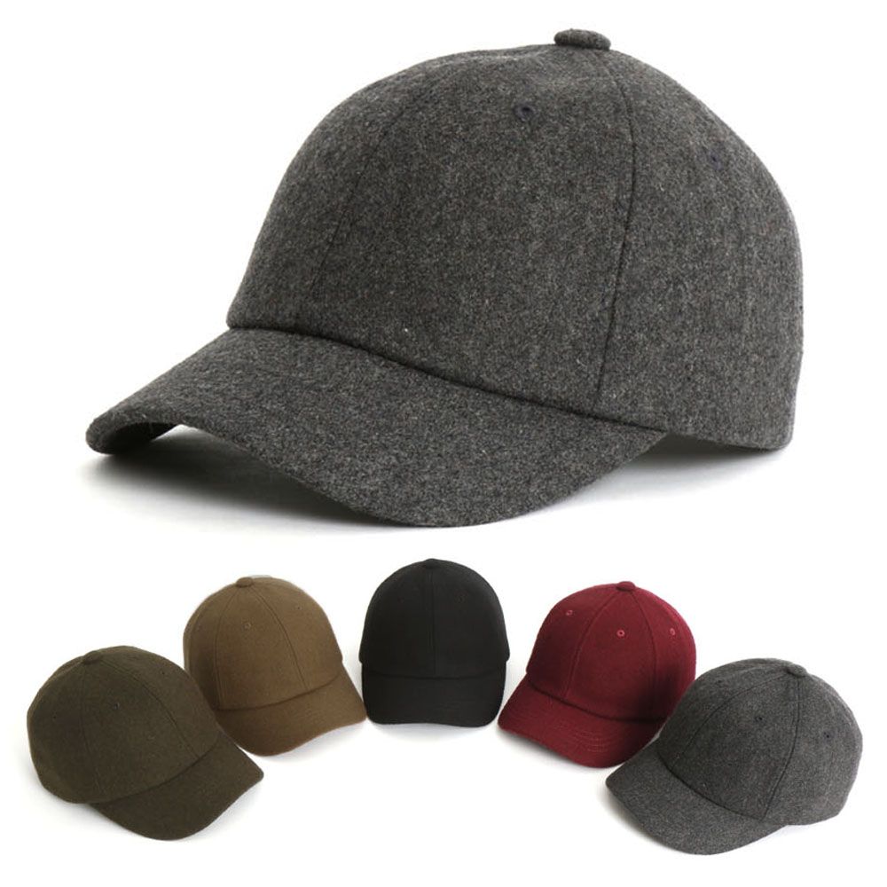 멜톤 숏챙 볼캡D 모자 야구모자 짧은챙모자