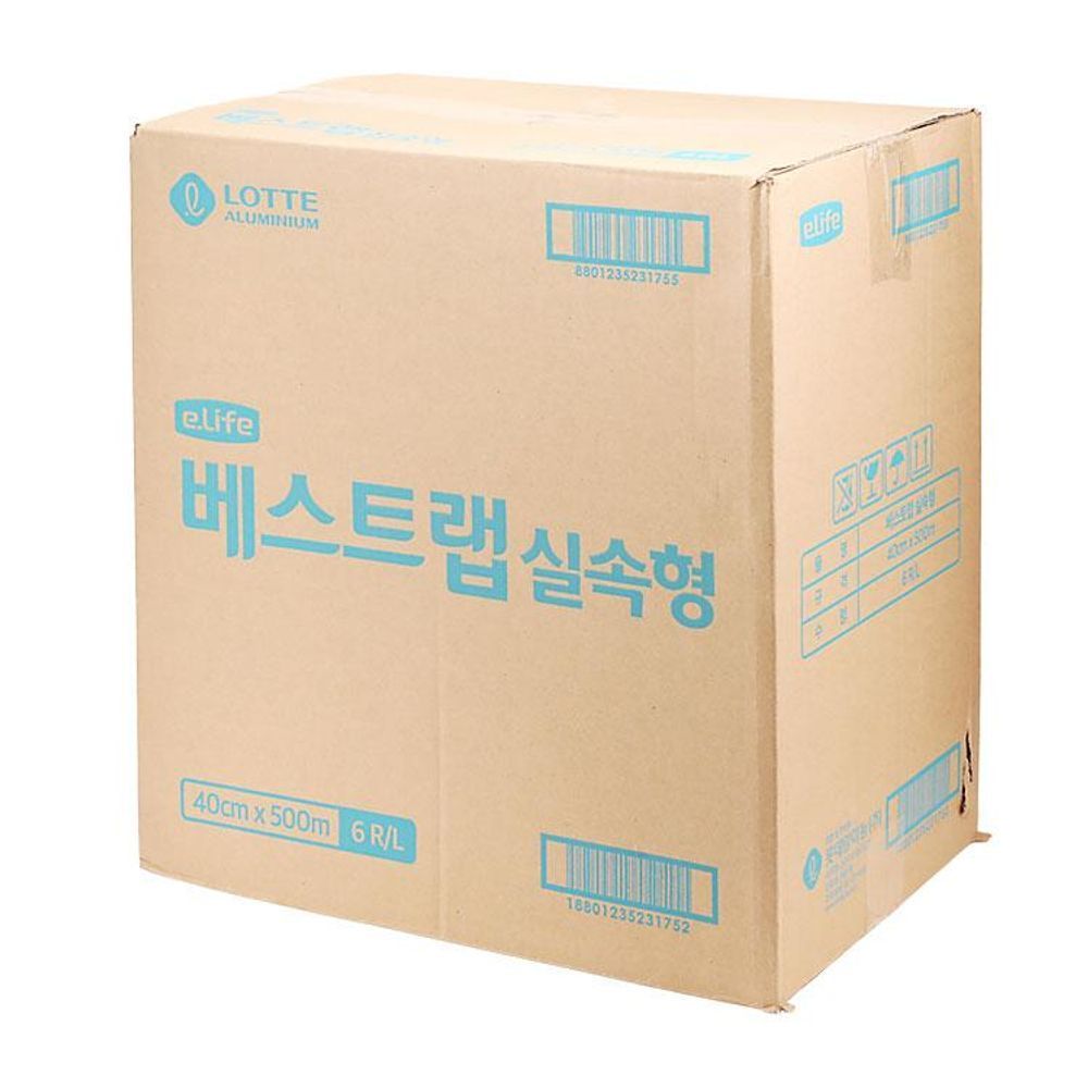 롯데알미늄 베스트랩 40CM X 500M 1박스(6입)