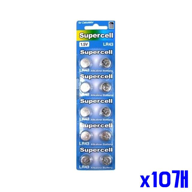 x10개 건전지 알카라인 10알 파워 배터리 버튼 원형건