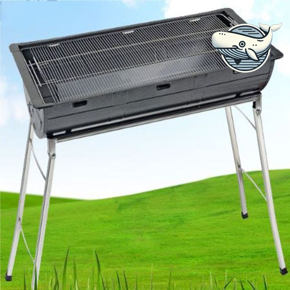 특대 바베큐 그릴 석쇠 화로 캠핑 용기 그릴