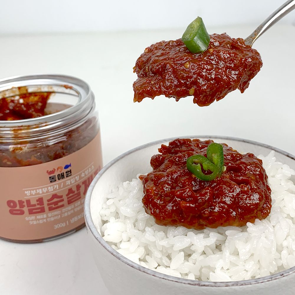 동애원푸드(주) 또또꽃게장 순살 양념게장 300g