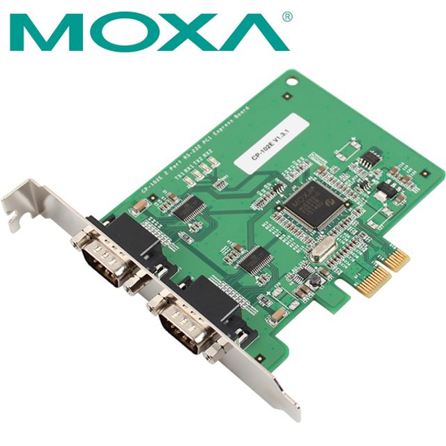 MOXA CP-102E 2포트 PCI Express 시리얼카드