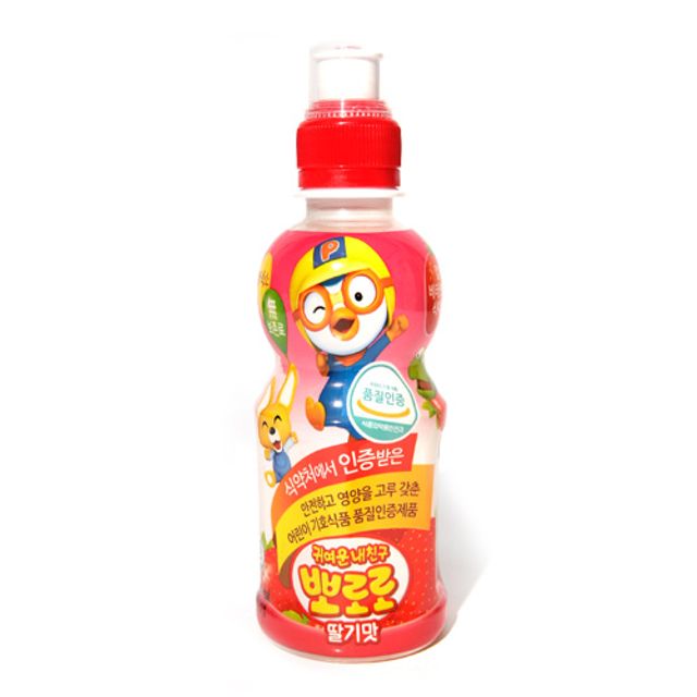 과즙음료 팔도 뽀로로음료 딸기 235ml x 24PET