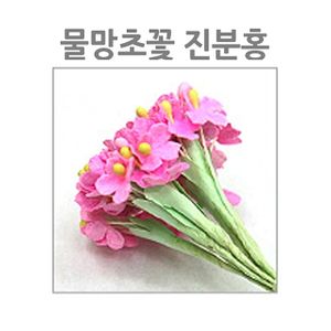 아이티알,LZ 꽃자재 비즈공예 드라이 플라워 진분홍
