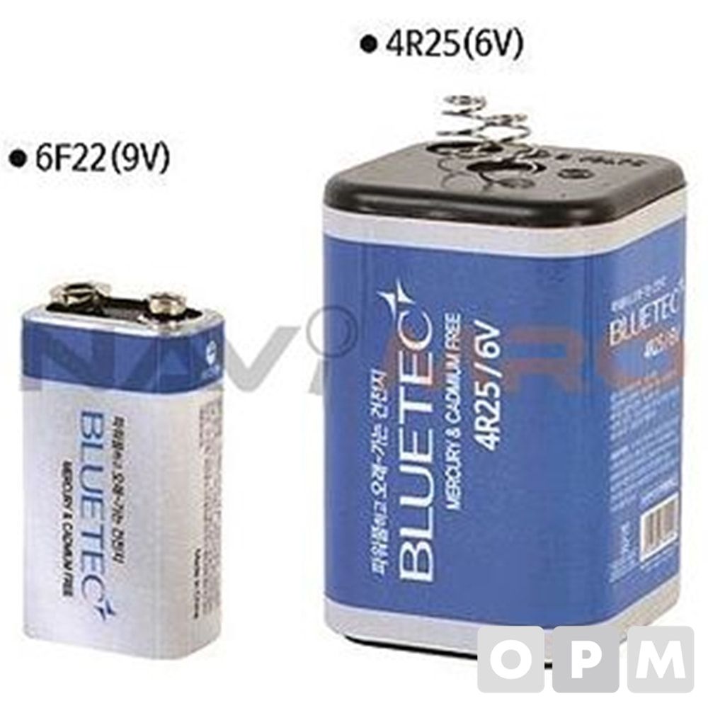망간건전지(4R25타입) 4R25(6V)/1PK(6EA) 전압(V) 6