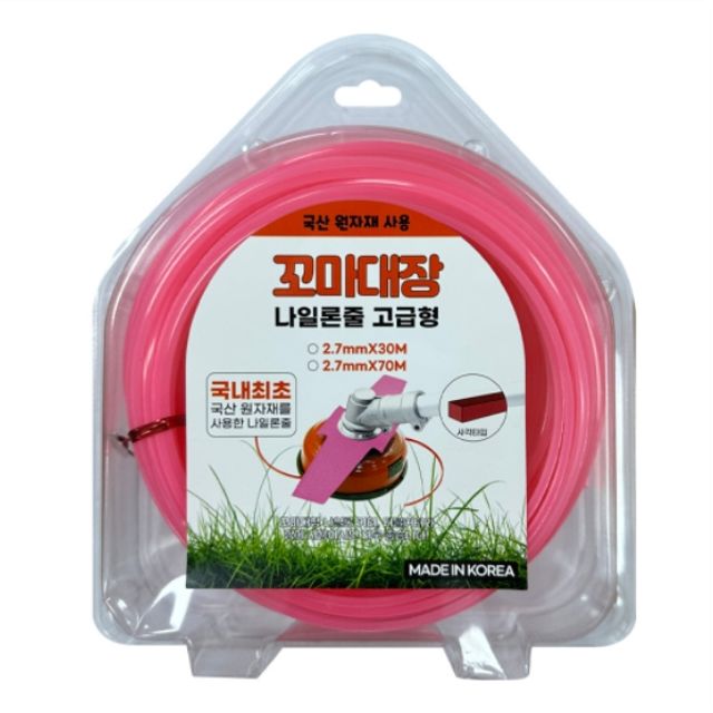 예초기나일론줄 2.7mm X 70m 예초기 나이론줄
