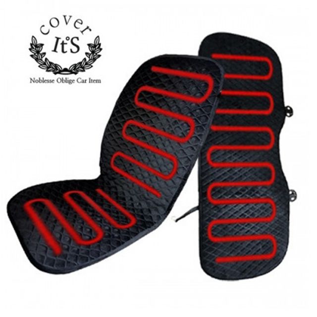 자동차량용 다이아퀄팅 극세사 온열 열선시트