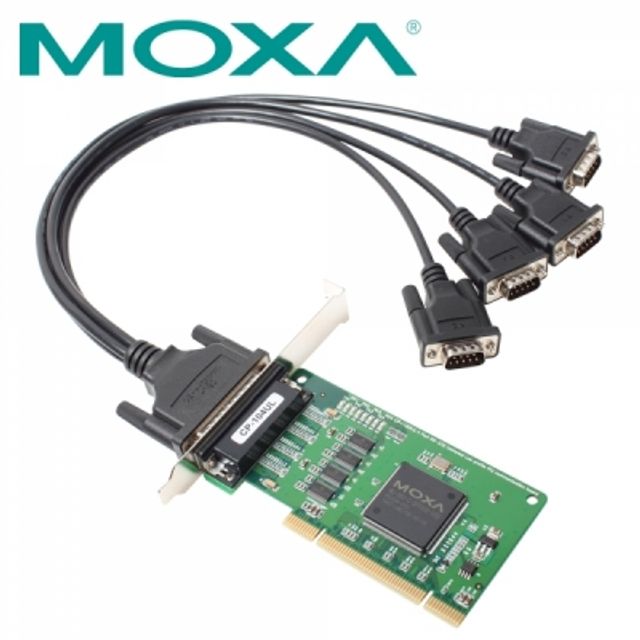 MOXA CP-104UL-DB9M 4포트 PCI 시리얼카드(슬림PC겸