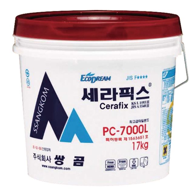 쌍곰 타일접 착제 세라픽스 PC-7000L 17kg