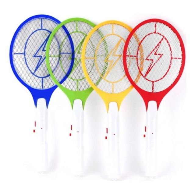 형 2중안전 모기채 전기모기채 파리채