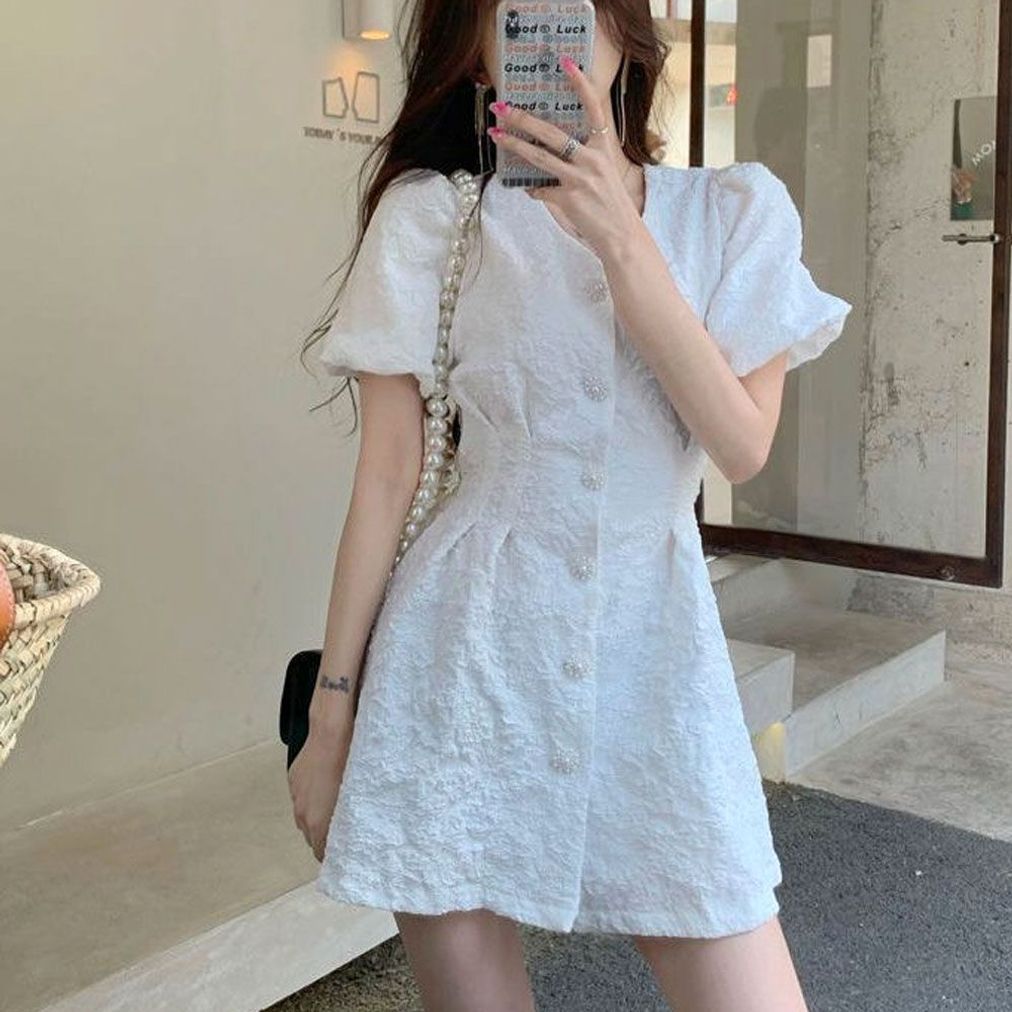 미니 원피스 플로아 호캉스 데일리 행사 모임