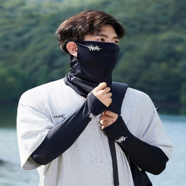 마스크 컬러 팔 남녀공용 야외 토시 쿨링 활동