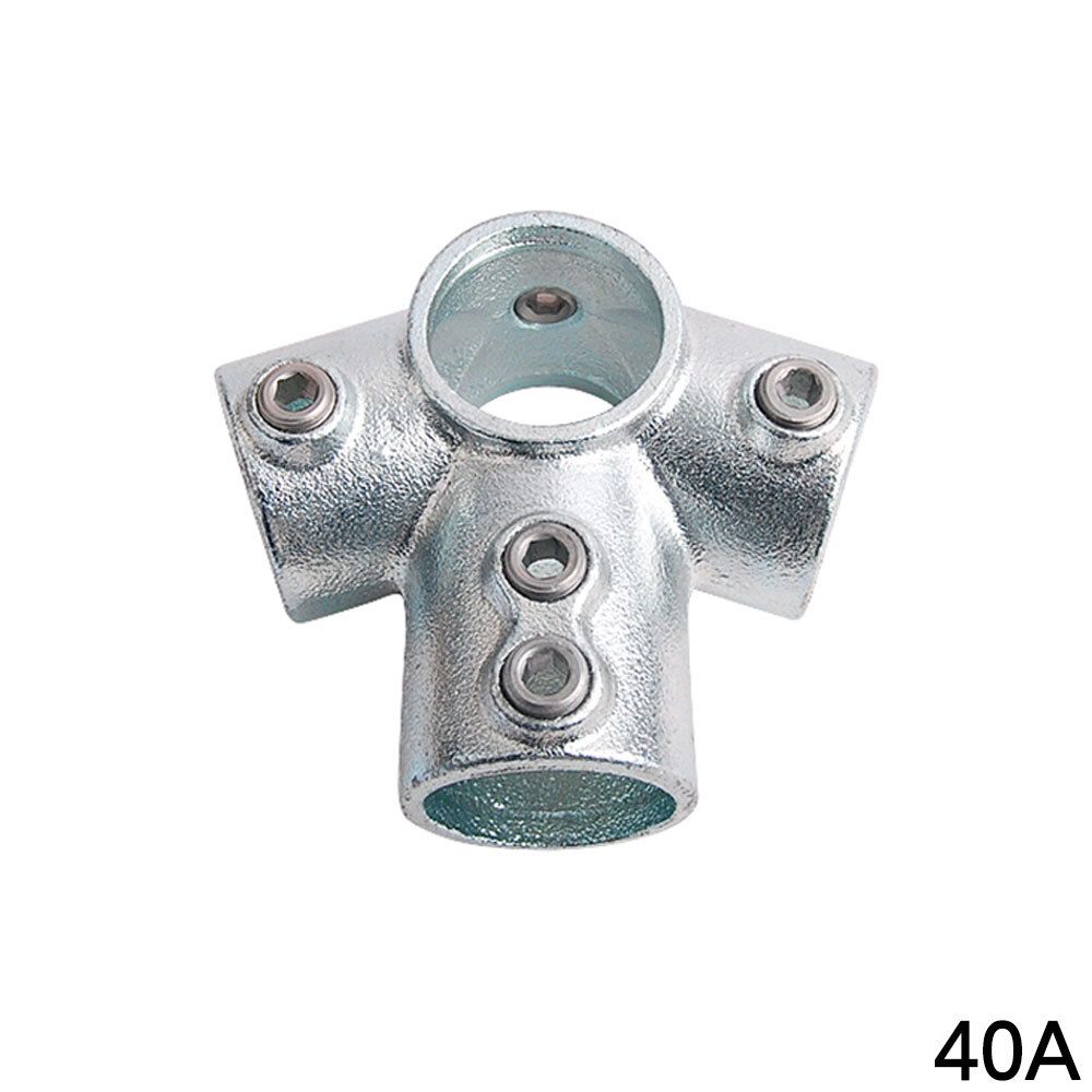 JH 다용도 파이프클램프 191 40A 48.3mm 실버 클램프