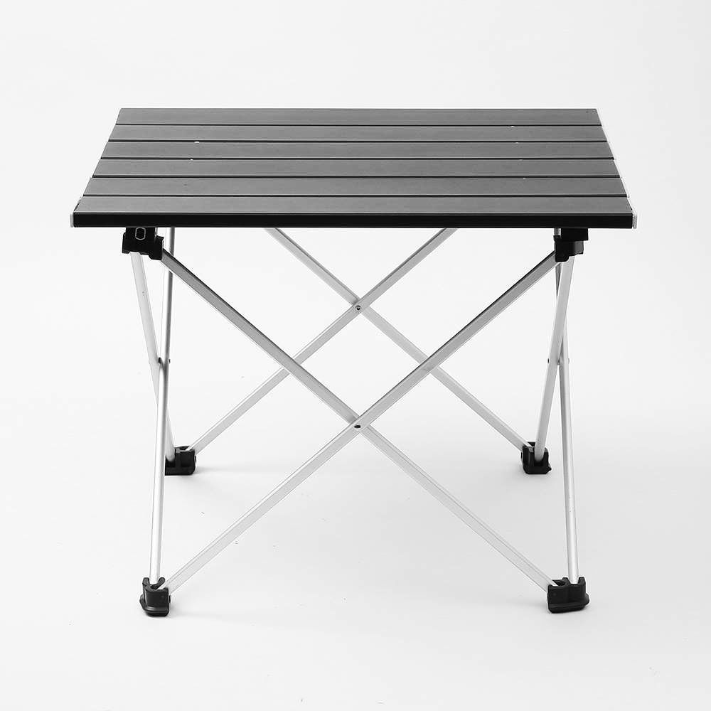 알루미늄 롤테이블 39.5x34cm블랙 탁자 나들이 낚시