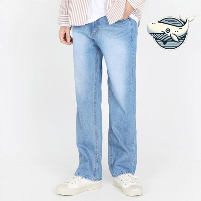 남자 빅사이즈 캐주얼 중청 와이드 팬츠 데일리