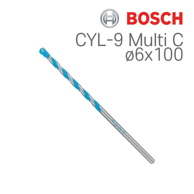 보쉬 Multi C 6x100 멀티 컨스트럭션 드릴비트(1개입)