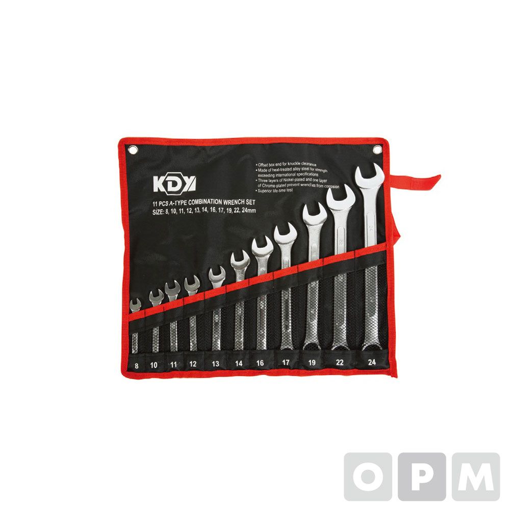 A타입조합렌치 세트 11PCS KCW-11S