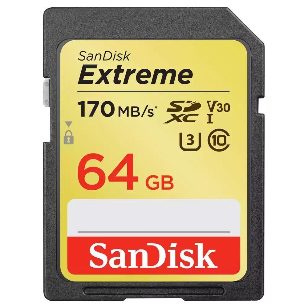 SanDisk Extreme SD UHS-I 카드 (64GB)