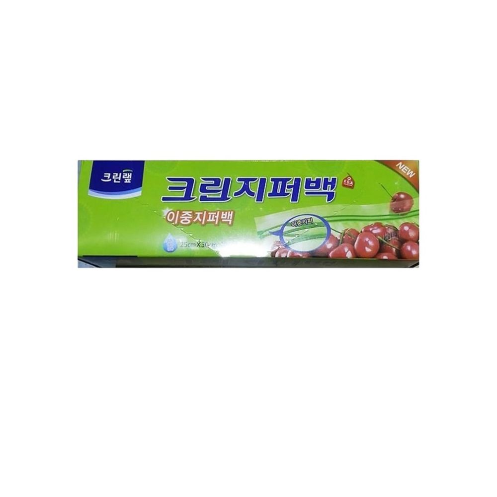 지퍼백 크린랩 25x30Cm 20매 x30 - 식자재 용품