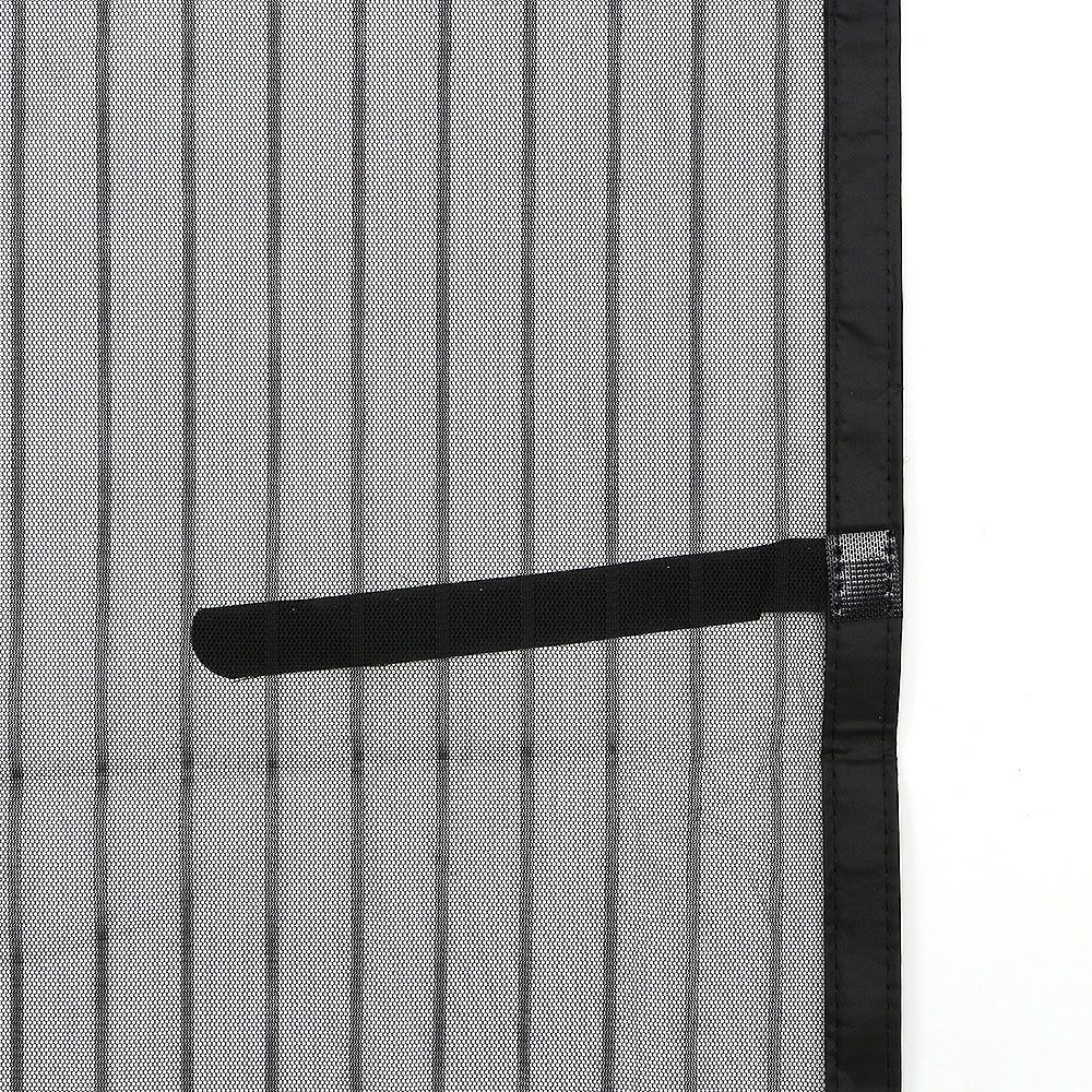 리크플 방문 모기장 90x200cm 스트라이프 검정