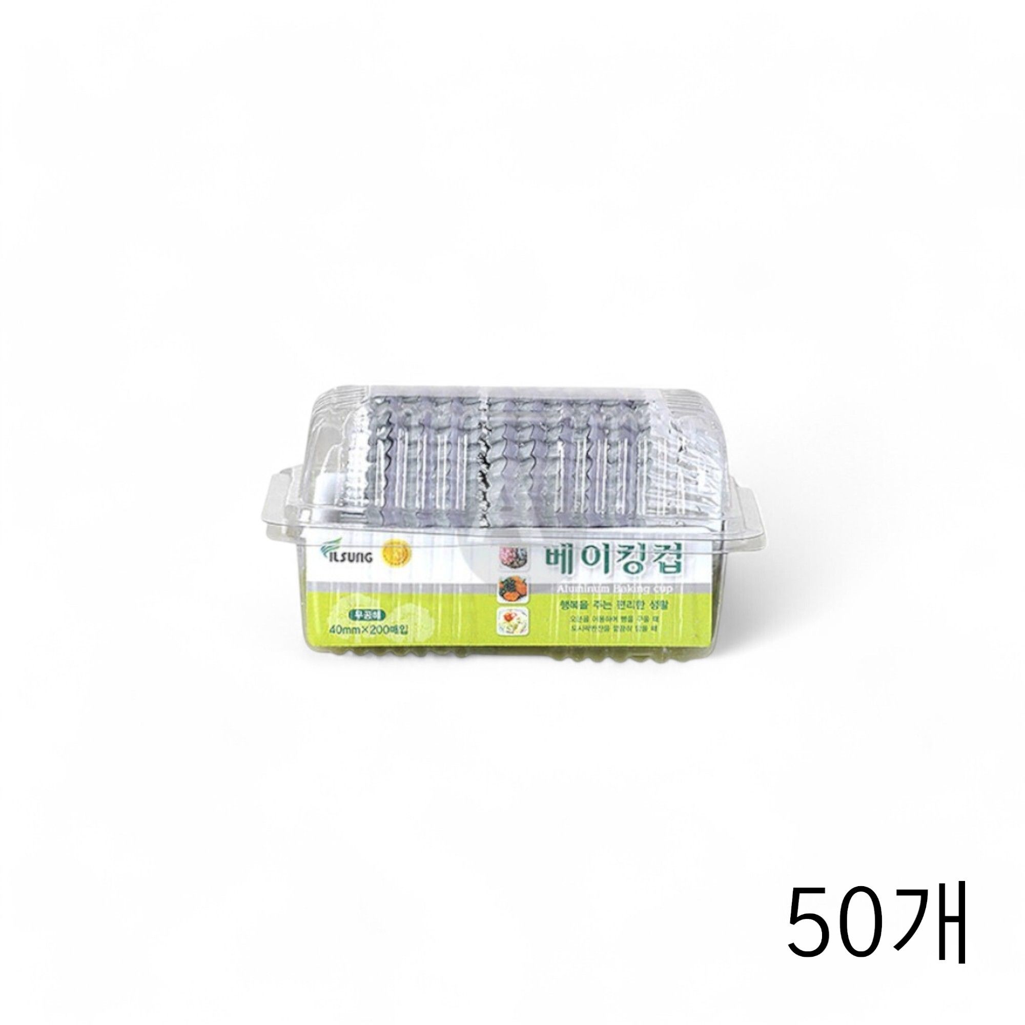 일성 베이킹컵 40파이 200입 X 50개 업소용 은박컵