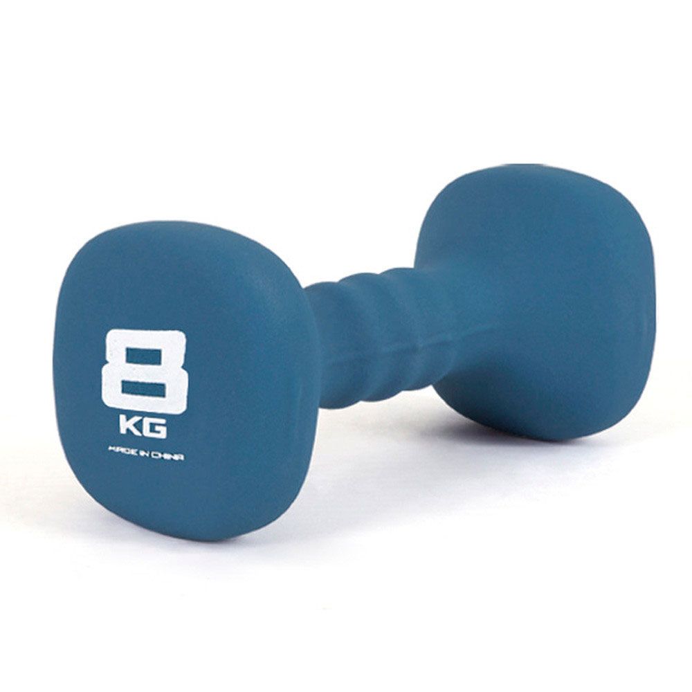 아이워너 네오프렌 사각 덤벨 아령 블루마린 8kg 1P