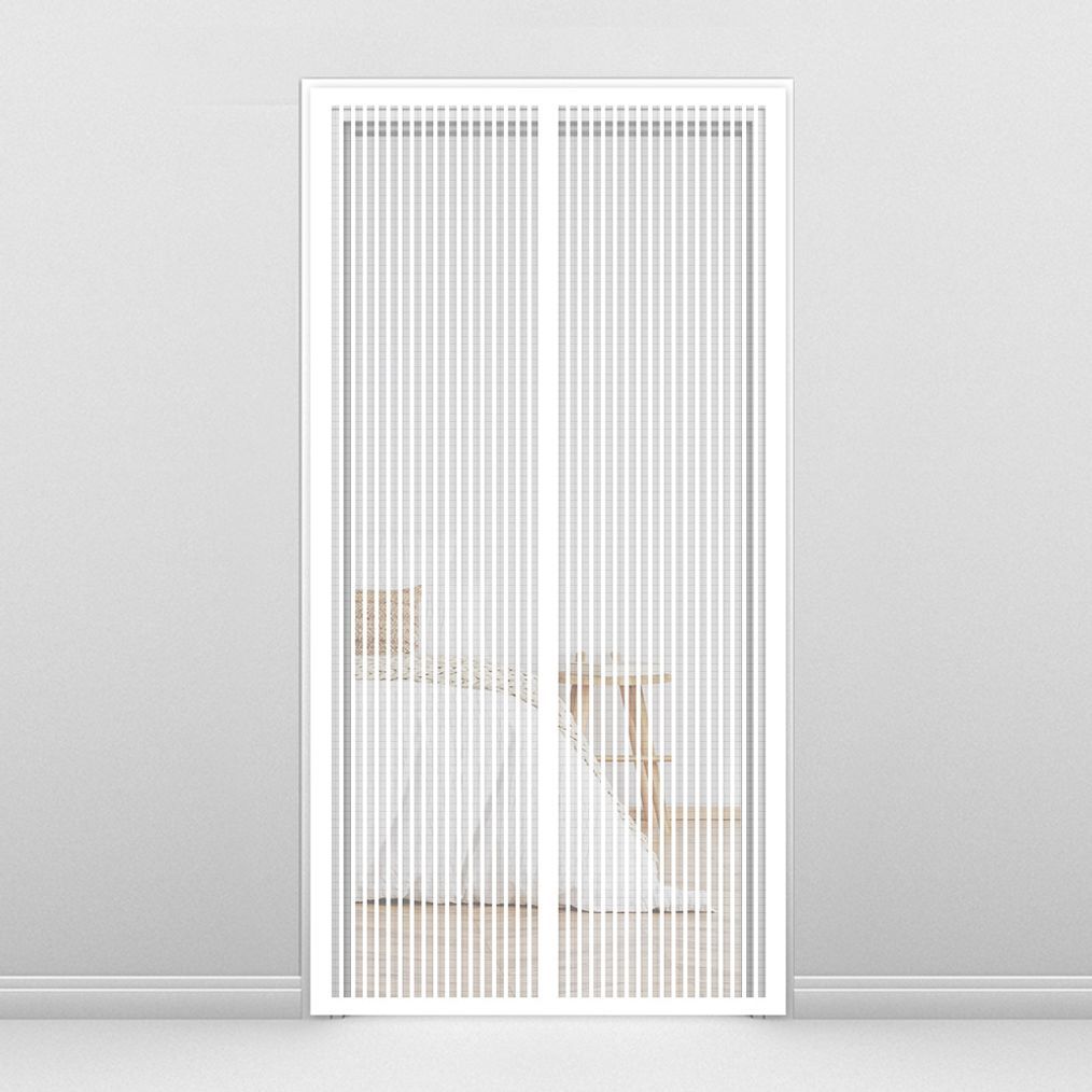 PrimeBulk 현관 모기장(90x210cm)(화이트스트라이프)