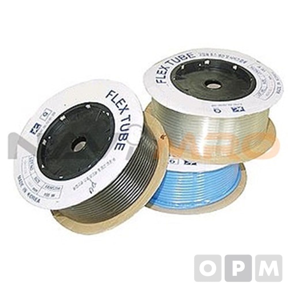 우레탄 호스(PU) PU-85B/1EA/길이 100m/투명