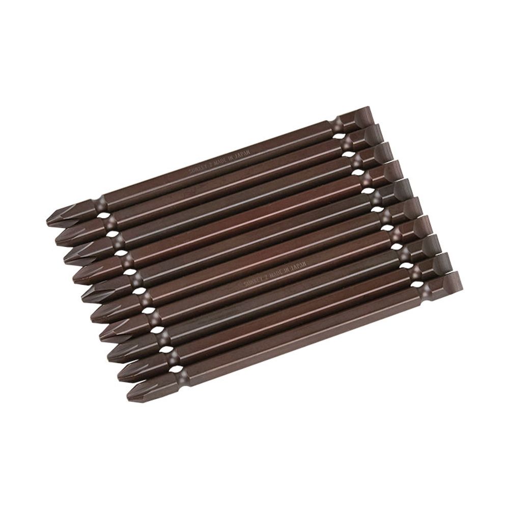 썬키 드라이버 +PH2x-FL6 10개입 110mm 일본 비트