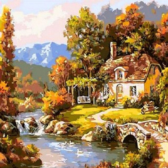 유화 물감그리기 그림 악세사리