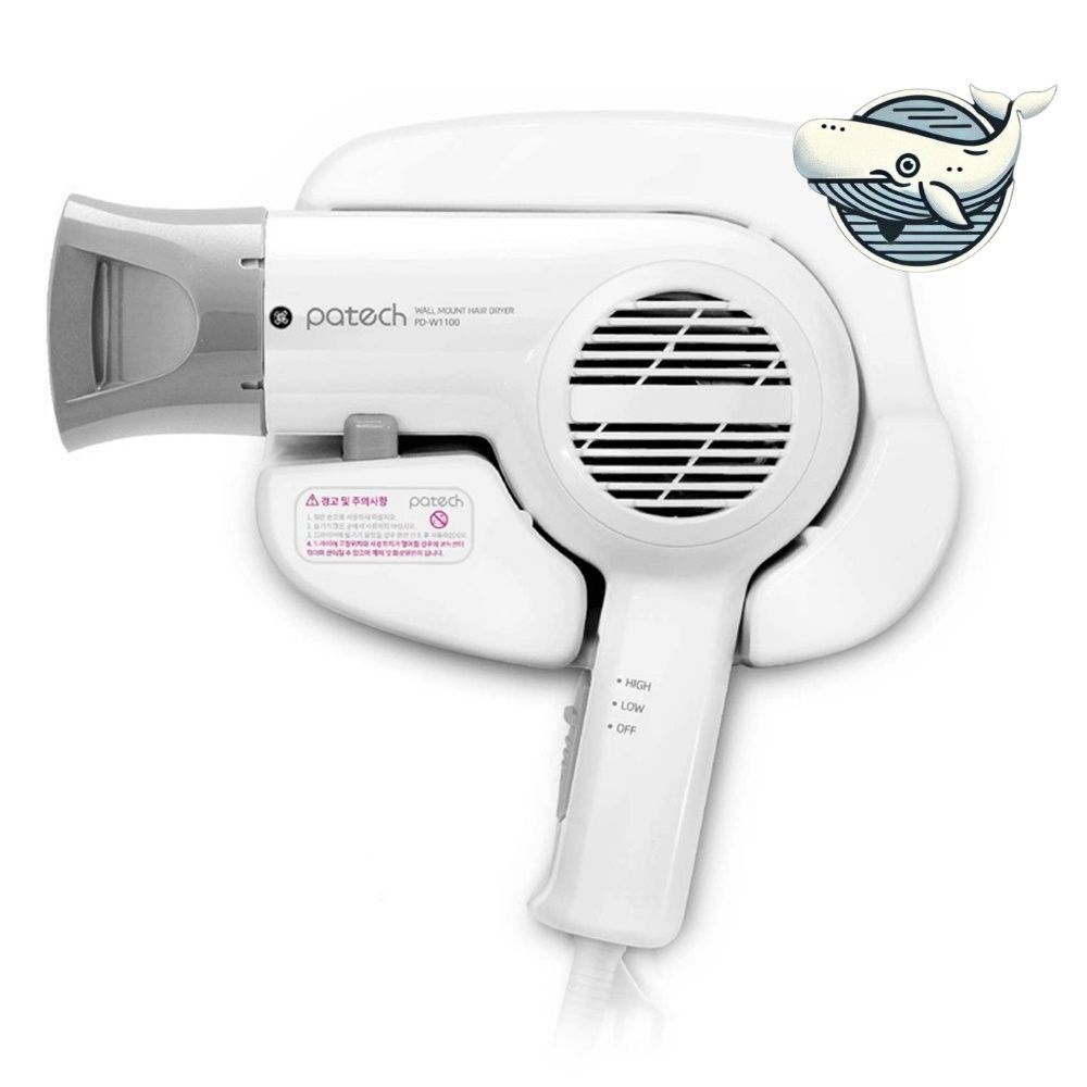 벽걸이 드라이기 거치대 공간 절약 드라이어